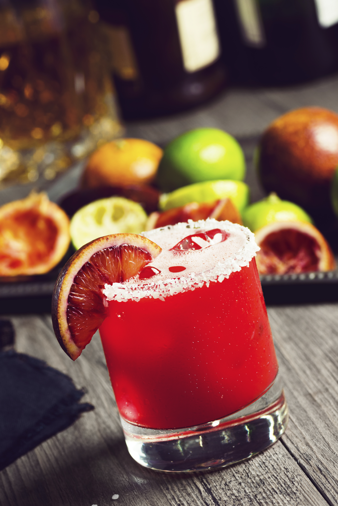 Blood Orange Margarita Azuñia Tequila