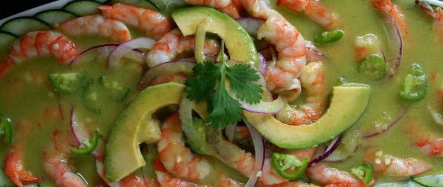 Aguachiles and Avocado