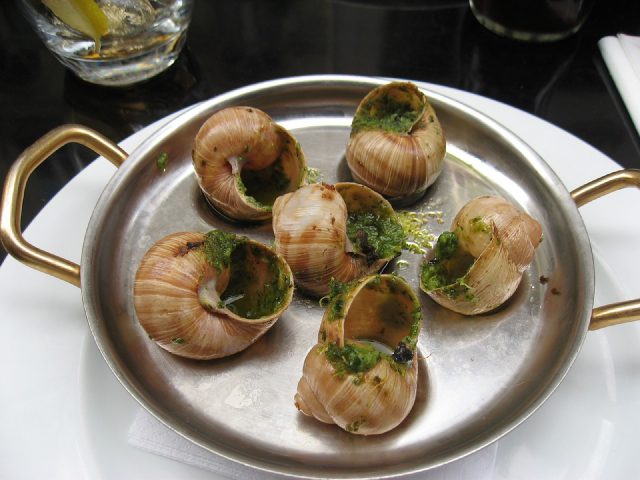 escargot plate New Orleans