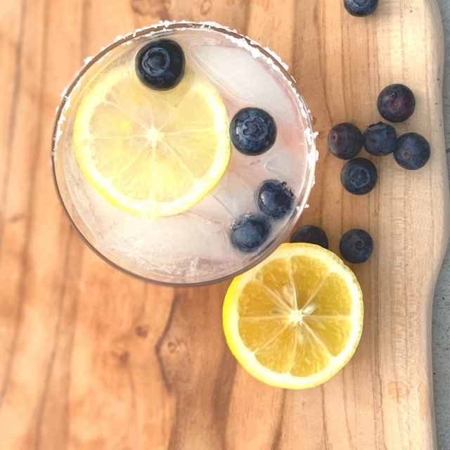 Honey Blueberry Cocktail