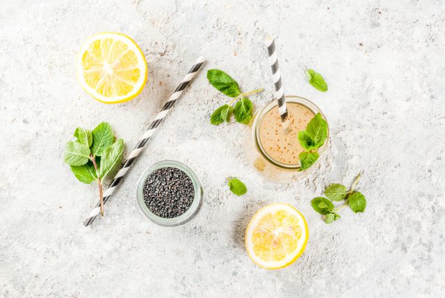 Chia Margarita with Coconut Sugar