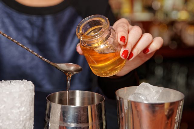 Honey as a Cocktail Sweetener