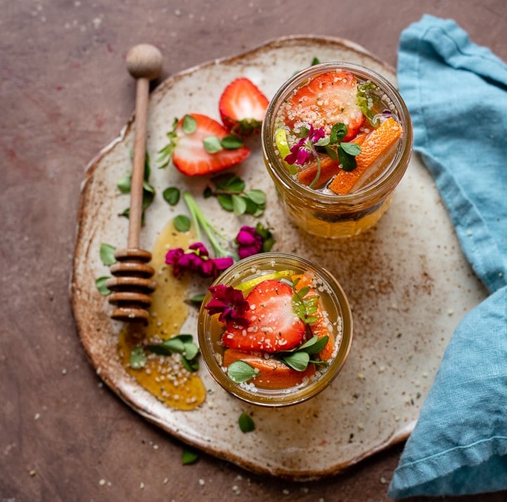 tequila kombucha cocktail - kombucha karmeleon